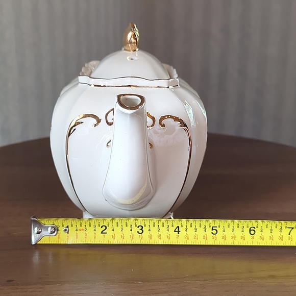 Rare Vintage Sadler England Floral Cube Teapot - Picture 9 of 9